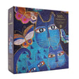 Blue Cats & Butterflies 500 Piece Jigsaw Puzzle Paperblanks - Paperblanks - Jigsaw Puzzles - The Puzzle Center