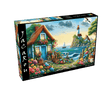 Blue House Bay 1000 Piece Jigsaw Puzzle | JaCaRou Puzzles - Jigsaw Puzzles - The Puzzle Center