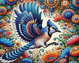Blue Jay in Summer 1000 Piece Jigsaw Puzzle | Springbok Puzzles - Springbok Puzzles - Jigsaw Puzzles - The Puzzle Center