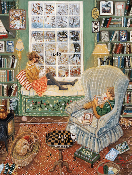 Book Club 750 Piece Jigsaw Puzzle | New York Puzzle Company - Jigsaw Puzzles - The Puzzle Center