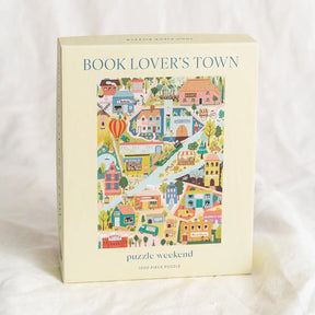 Book Lover's Town 1000 Piece Jigsaw Puzzle | Puzzle Weekend - Jigsaw Puzzles - The Puzzle Center