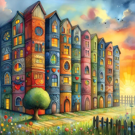 Booktown 1000 Piece Jigsaw Puzzle | Yazz - Jigsaw Puzzles - The Puzzle Center