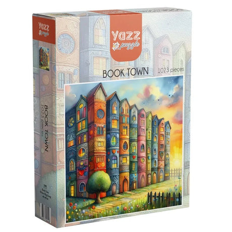 Booktown 1000 Piece Jigsaw Puzzle | Yazz - Jigsaw Puzzles - The Puzzle Center