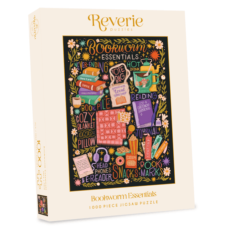 Bookworm Essentials 1000 Piece Jigsaw Puzzle | Reverie Puzzles - Jigsaw Puzzles - The Puzzle Center