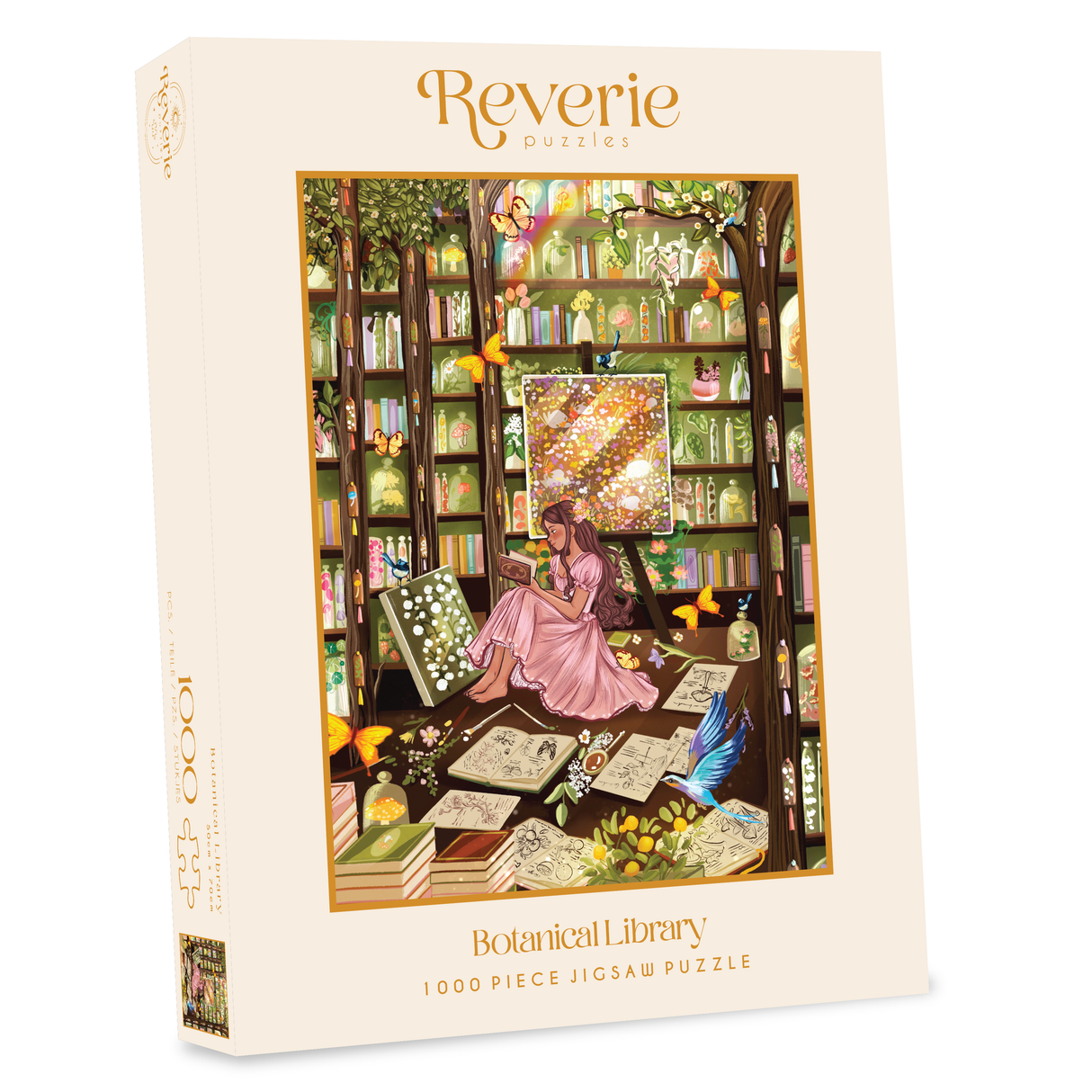 Botanical Library 1000 Piece Jigsaw Puzzle | Reverie Puzzles - Jigsaw Puzzles - The Puzzle Center