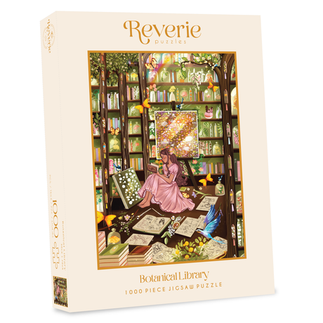 Botanical Library 1000 Piece Jigsaw Puzzle | Reverie Puzzles - Jigsaw Puzzles - The Puzzle Center