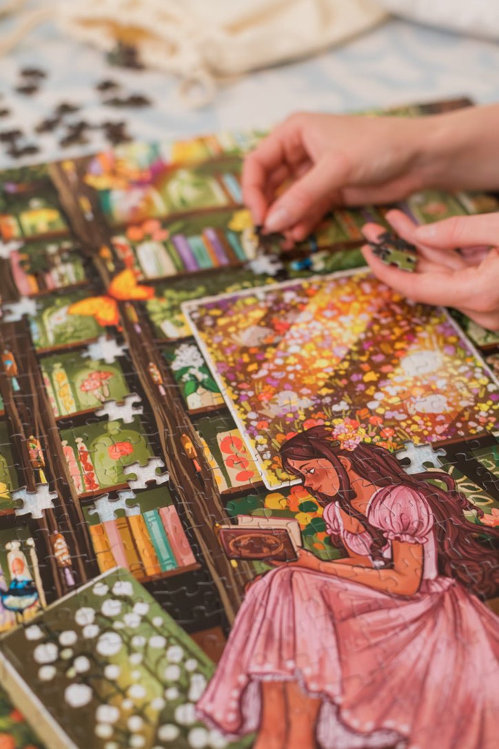 Botanical Library 1000 Piece Jigsaw Puzzle | Reverie Puzzles - Jigsaw Puzzles - The Puzzle Center