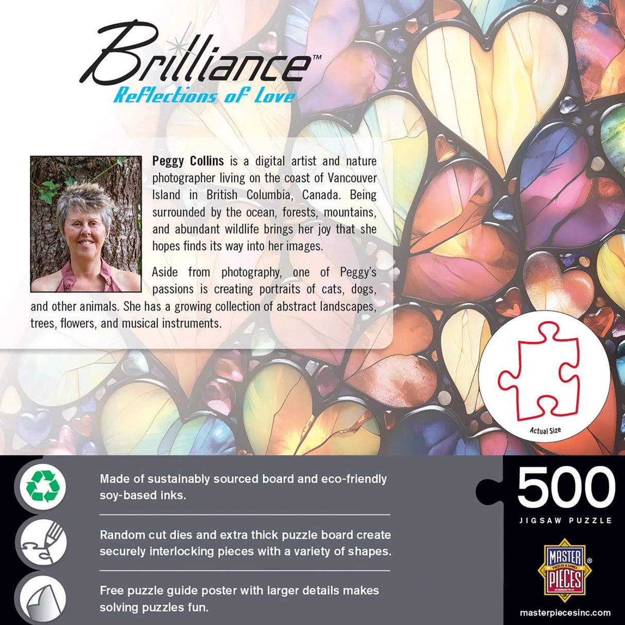 Brilliance Reflections of Love 500 Piece Jigsaw Puzzle | Masterpieces - Jigsaw Puzzles - The Puzzle Center
