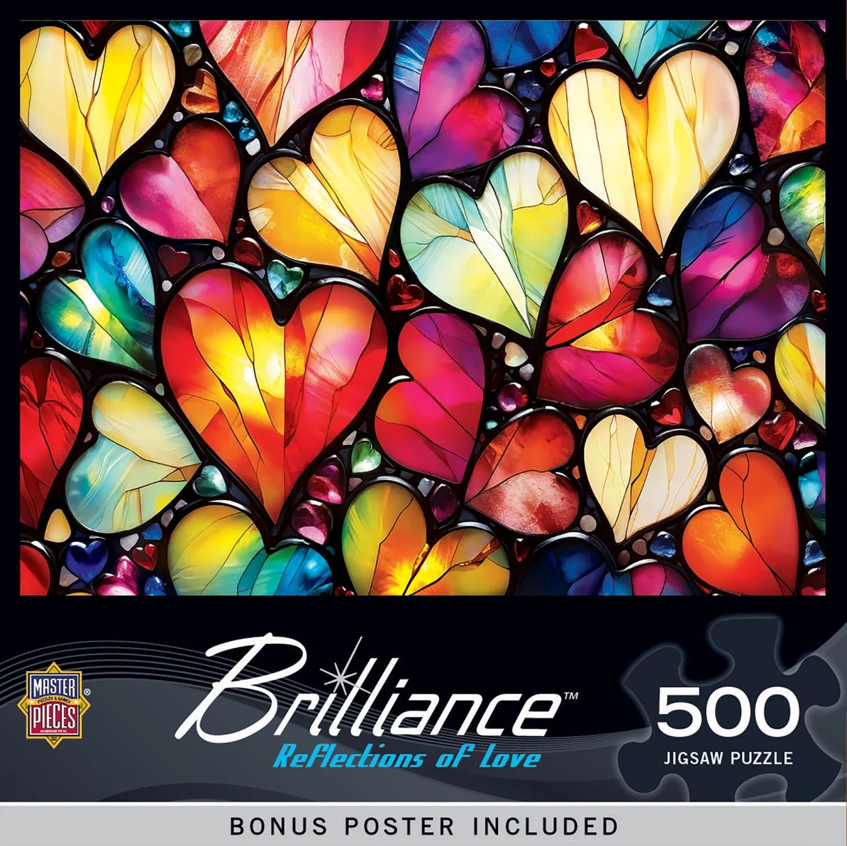 Brilliance Reflections of Love 500 Piece Jigsaw Puzzle | Masterpieces - Jigsaw Puzzles - The Puzzle Center