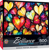 Brilliance Reflections of Love 500 Piece Jigsaw Puzzle | Masterpieces - Jigsaw Puzzles - The Puzzle Center