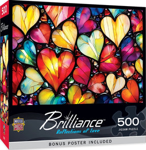 Brilliance Reflections of Love 500 Piece Jigsaw Puzzle | Masterpieces - Jigsaw Puzzles - The Puzzle Center