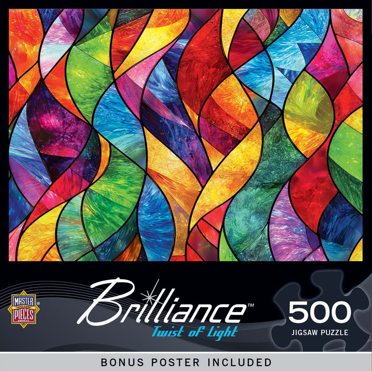 Brilliance Twist of Light 500 Piece Jigsaw Puzzle | Masterpieces - Jigsaw Puzzles - The Puzzle Center