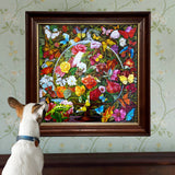 Butterfly Still Life 1000 Piece Jigsaw Puzzle | eeBoo - Jigsaw Puzzles - The Puzzle Center