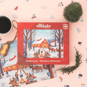 Cabane À Sucre 1000 Piece Jigsaw Puzzle | Villager - Jigsaw Puzzles - The Puzzle Center