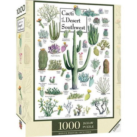 Cacti of the Desert Southwest 1000 Piece Jigsaw Puzzle | Masterpieces - Jigsaw Puzzles - The Puzzle Center
