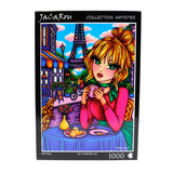 Cafe Paris 1000 Piece Jigsaw Puzzle by JaCaRou Puzzles - JaCaRou Puzzles Inc. - Jigsaw Puzzles - The Puzzle Center - 