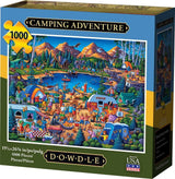 Camping Adventure 1000 Piece Jigsaw Puzzle by Dowdle Puzzles - Dowdle - Jigsaw Puzzles - The Puzzle Center