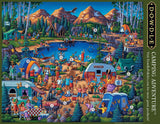 Camping Adventure 1000 Piece Jigsaw Puzzle by Dowdle Puzzles - Dowdle - Jigsaw Puzzles - The Puzzle Center