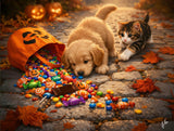 Candy Thieves 500 Piece Jigsaw Puzzle | SunsOut - Jigsaw Puzzles - The Puzzle Center