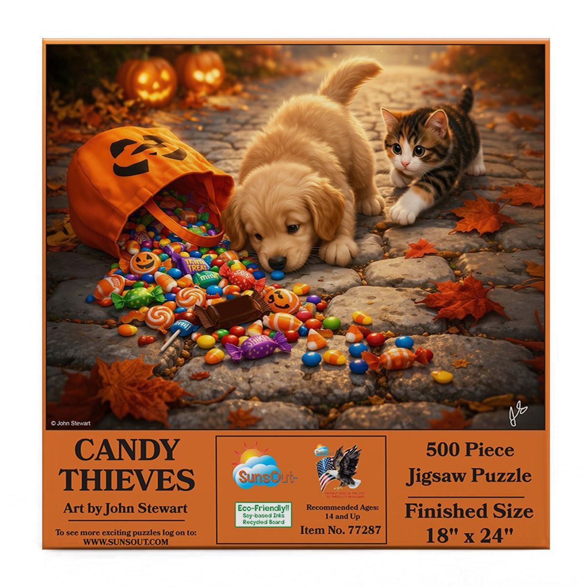 Candy Thieves 500 Piece Jigsaw Puzzle | SunsOut - Jigsaw Puzzles - The Puzzle Center