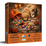 Candy Thieves 500 Piece Jigsaw Puzzle | SunsOut - Jigsaw Puzzles - The Puzzle Center