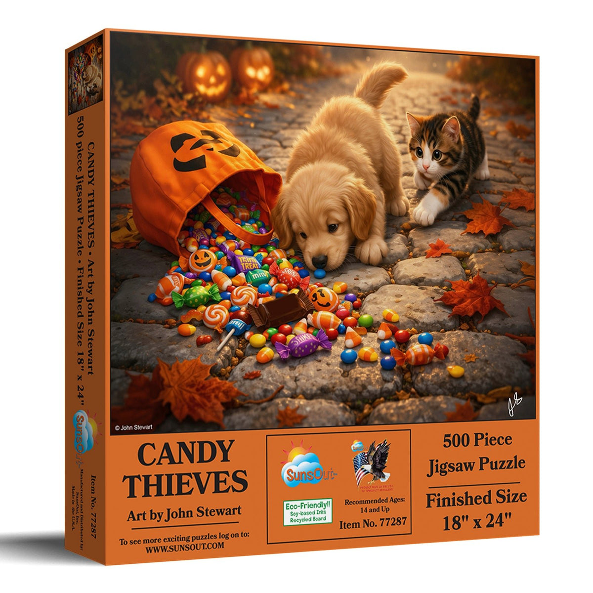 Candy Thieves puzzle box by SunsOut