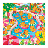 Capybara Pool Day 500 Piece Family Jigsaw Puzzle | Mudpuppy - Jigsaw Puzzles - The Puzzle Center