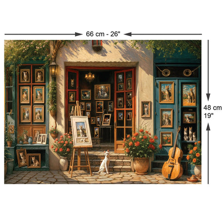 Cat Gallery 1000 Piece Jigsaw Puzzle | Anatolian - Jigsaw Puzzles - The Puzzle Center
