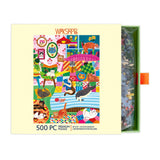 Cat Nap Stories 500 Piece Jugsaw Puzzle | WerkShoppe - Jigsaw Puzzles - The Puzzle Center