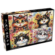 Cat - Titude Squad 1000 Piece Jigsaw Puzzle by JaCaRou Puzzles - Jigsaw Puzzles - The Puzzle Center