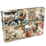 Catnap In The Park 1000 Piece Jigsaw Puzzle | Delfy Puzzles - Jigsaw Puzzles - The Puzzle Center