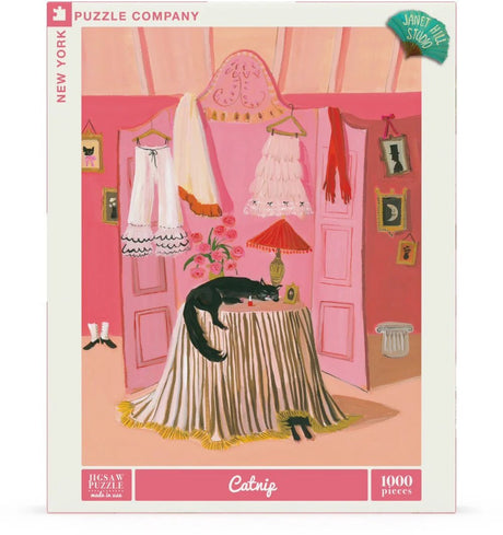 Catnip 1000 Piece Jigsaw Puzzle | New York Puzzle Company - Jigsaw Puzzles - The Puzzle Center