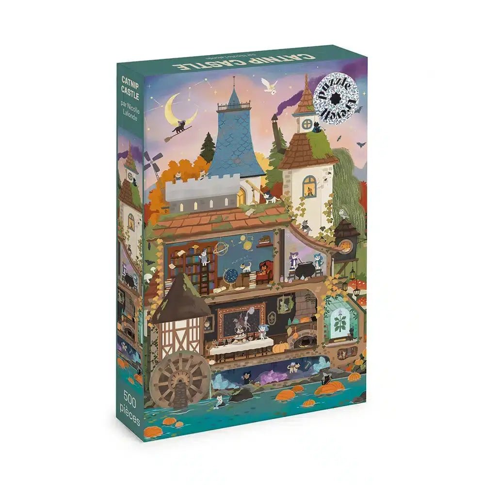 Catnip Castle 500 Piece Jigsaw Puzzle | Trevell - Jigsaw Puzzles - The Puzzle Center