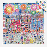 Celebrate The USA 500 Piece Foil Jigsaw Puzzle | Galison - Jigsaw Puzzles - The Puzzle Center