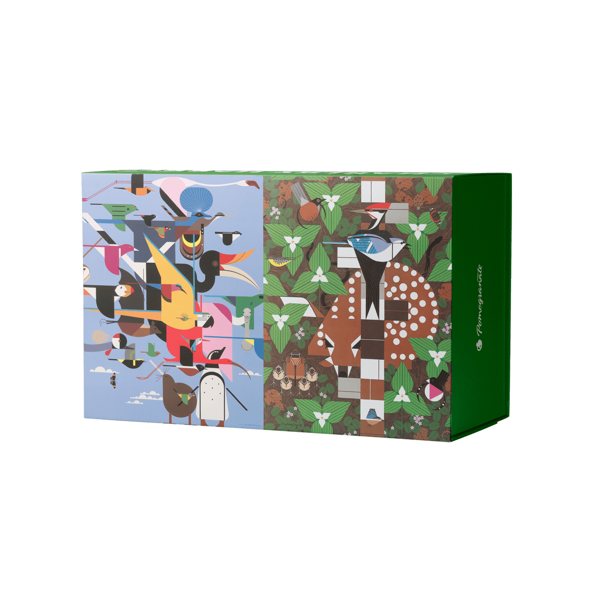 Charley Harper 120 Piece Double Sided Jigsaw Puzzle Set | Pomegranate - Jigsaw Puzzles - The Puzzle Center
