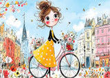 Cheerful Girl 1000 Piece Jigsaw Puzzle | Yazz - Jigsaw Puzzles - The Puzzle Center