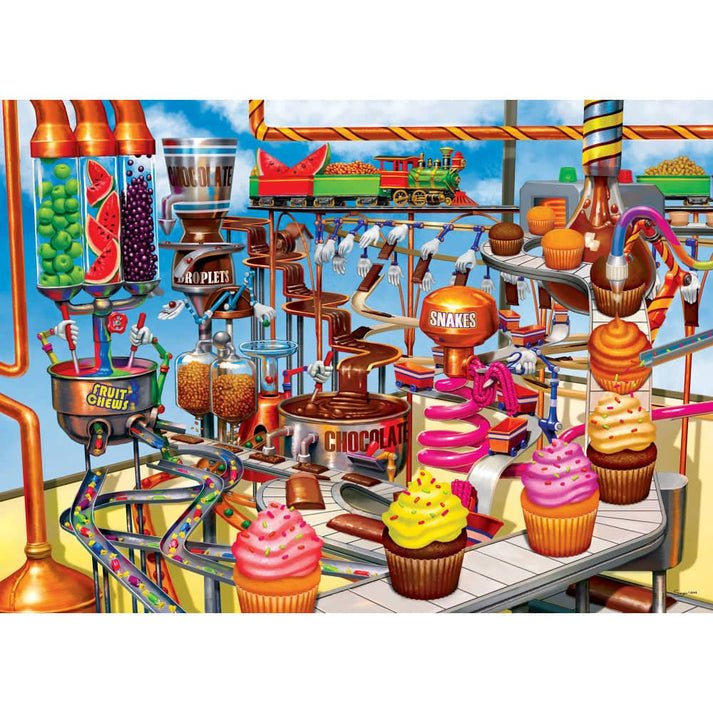 Chocolate Factory 1000 Piece Jigsaw Puzzle | Masterpieces - Jigsaw Puzzles - The Puzzle Center