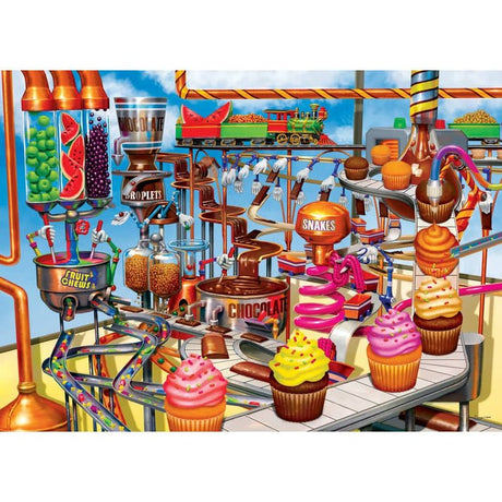 Chocolate Factory 1000 Piece Jigsaw Puzzle | Masterpieces - Jigsaw Puzzles - The Puzzle Center