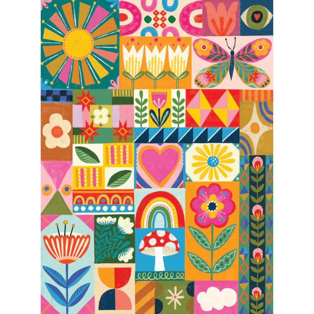 Choose Happy 1000 Piece Puzzle by Puzzlefolk - Puzzlefolk - Jigsaw Puzzles - The Puzzle Center