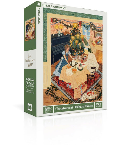 Christmas at Orchard House 1500 Piece Jigsaw Puzzle | New York Puzzle Company - Jigsaw Puzzles - The Puzzle Center