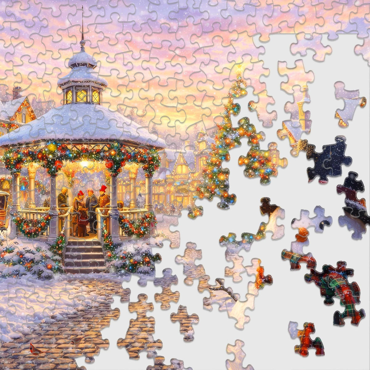 Christmas Carols 500 Piece Jigsaw Puzzle | Springbok Puzzles - Jigsaw Puzzles - The Puzzle Center
