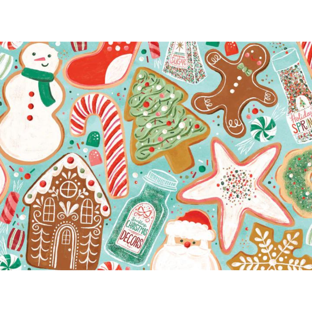 Christmas Cookies 500 Piece Jigsaw Puzzle | Puzzlefolk - Jigsaw Puzzles - The Puzzle Center