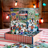 Christmas in the Square 1000 Piece Jigsaw Puzzle | eeBoo - Jigsaw Puzzles - The Puzzle Center