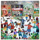 Christmas in the Square 1000 Piece Jigsaw Puzzle | eeBoo - Jigsaw Puzzles - The Puzzle Center