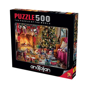 Christmas Morning 500 Piece Jigsaw Puzzle | Anatolian - Jigsaw Puzzles - The Puzzle Center