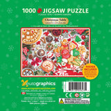 Christmas Table 1000 - Piece Jigsaw Puzzle in Collectible Tin by Eurographics - Eurographics - Jigsaw Puzzles - The Puzzle Center - 