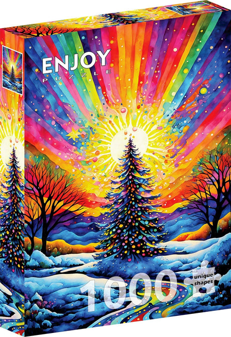 Christmas Tree Celebration 1000 Piece Jigsaw Puzzle | Enjoy Puzzles - Jigsaw Puzzles - The Puzzle Center