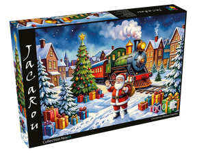 Christmas Wishes Express 1000 Piece Jigsaw Puzzle | JaCaRou - Jigsaw Puzzles - The Puzzle Center