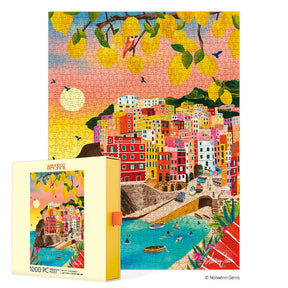 Cinque Terre 1000 Piece Jigsaw Puzzle | WerkShoppe - Jigsaw Puzzles - The Puzzle Center