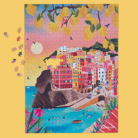 Cinque Terre 1000 Piece Jigsaw Puzzle | WerkShoppe - Jigsaw Puzzles - The Puzzle Center